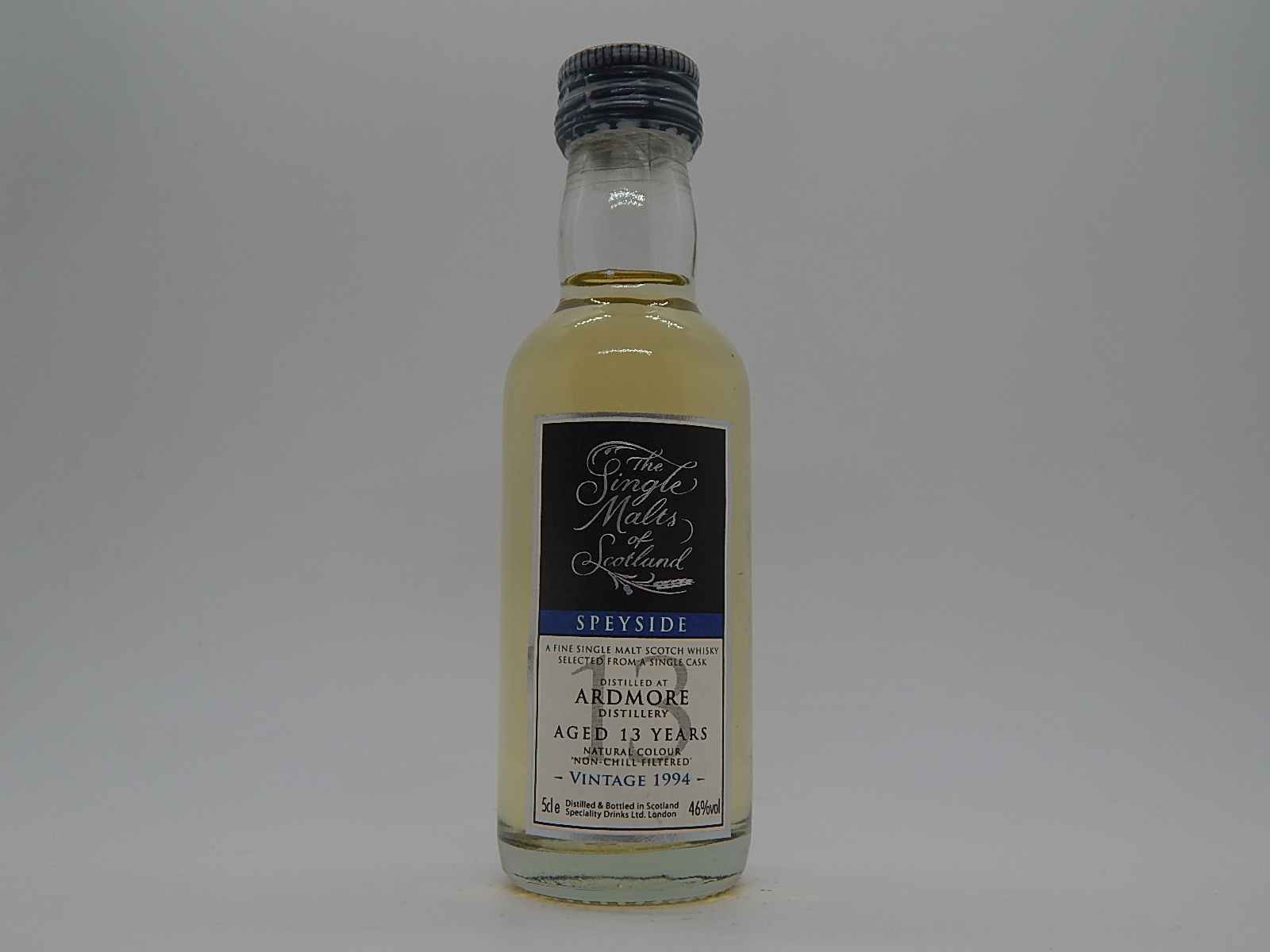 SSMSW 13yo 1994 "Single Malts of Scotland" 5cle 43%vol