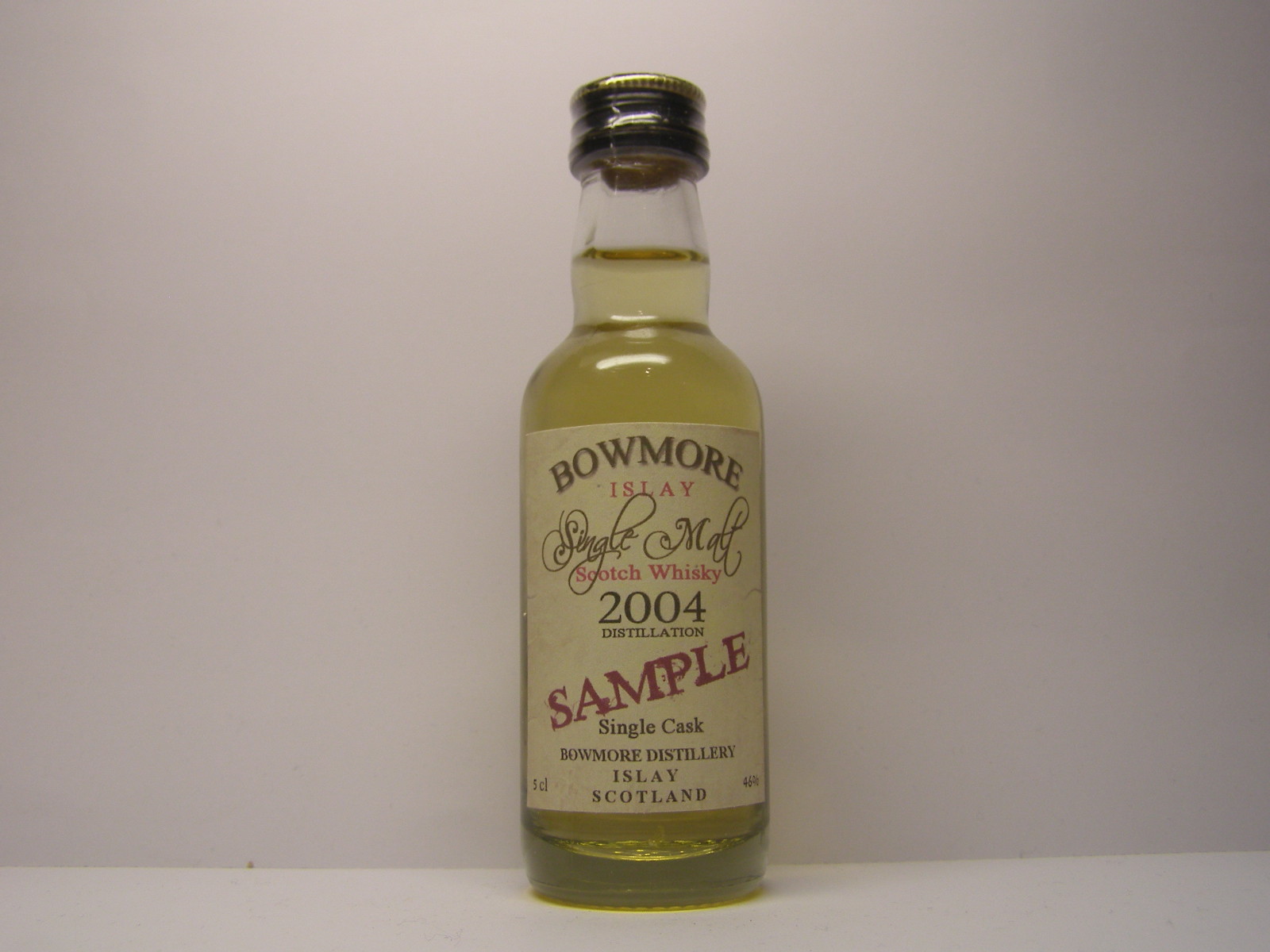 SAMPLE ISMSW 2004 5cl 46%