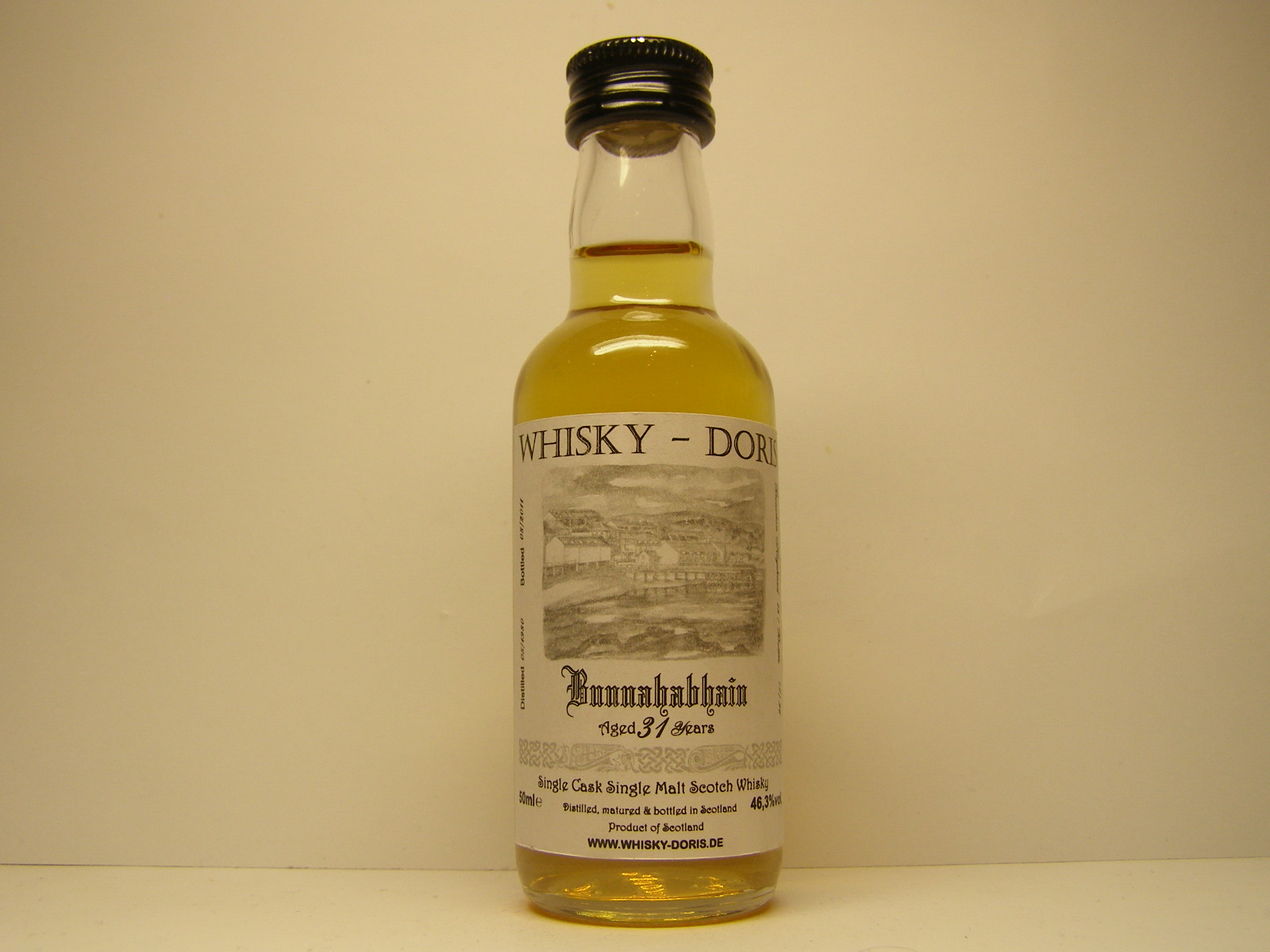 SCSMSW 31yo 1980-2011 "Whisky - Doris" 50mle 46,3%vol. 
