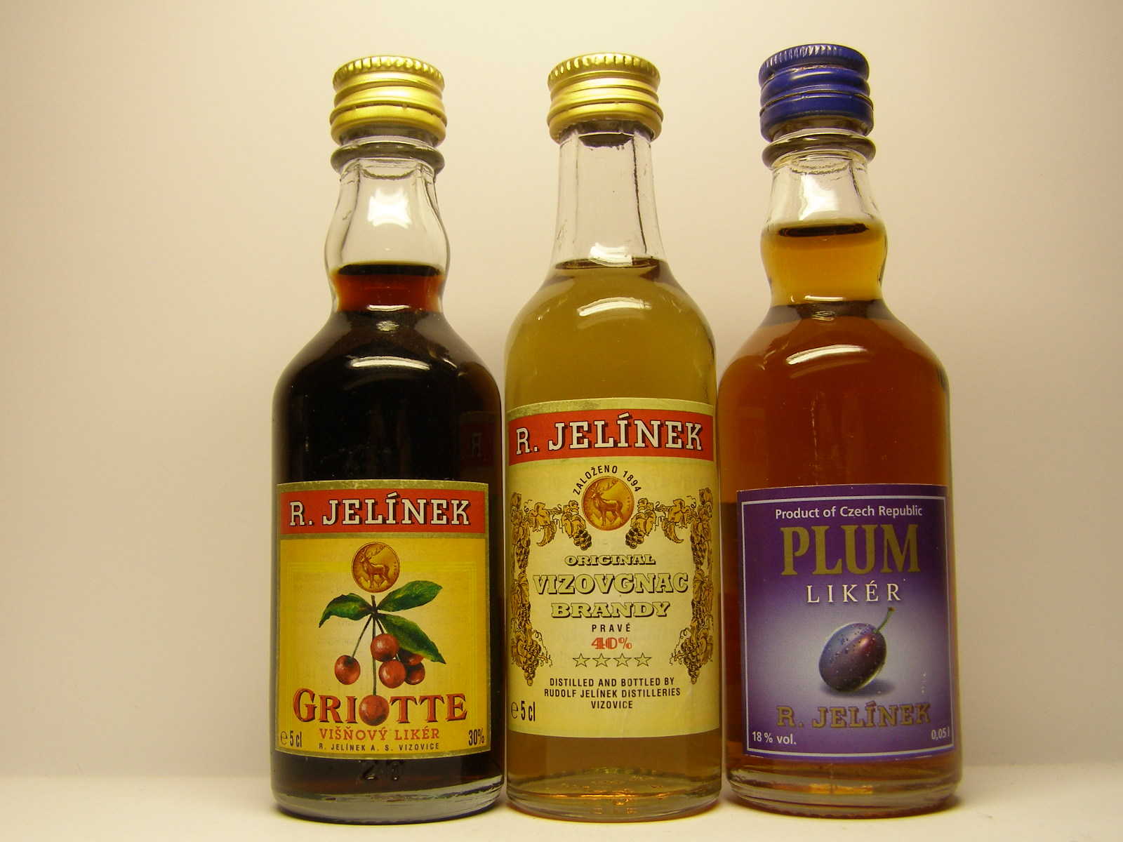 R.JELINEK Griotte - Vizovgnac Brandy - Plum Liker