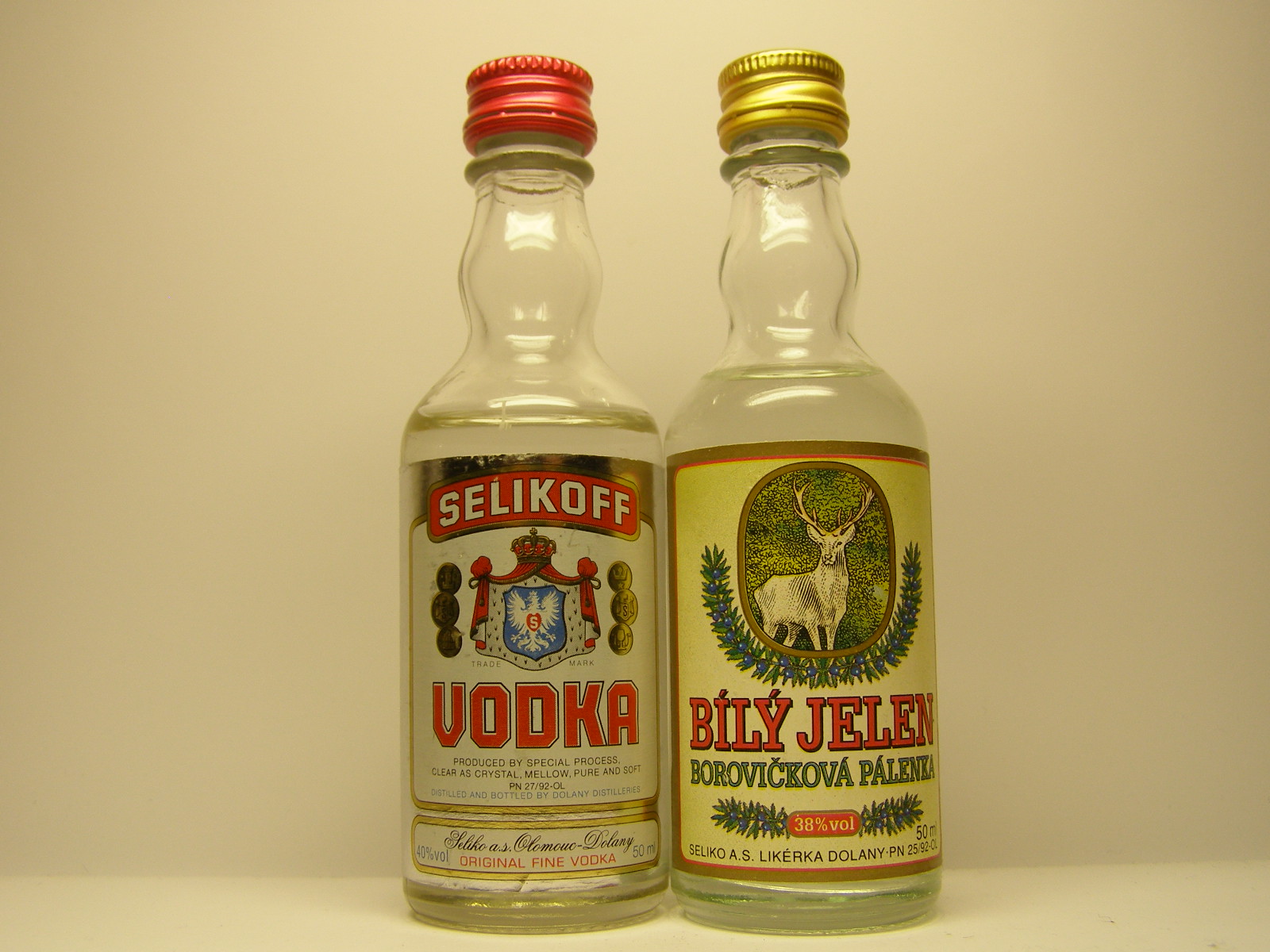 SELIKO Selikoff Vodka - Bíly Jeleň