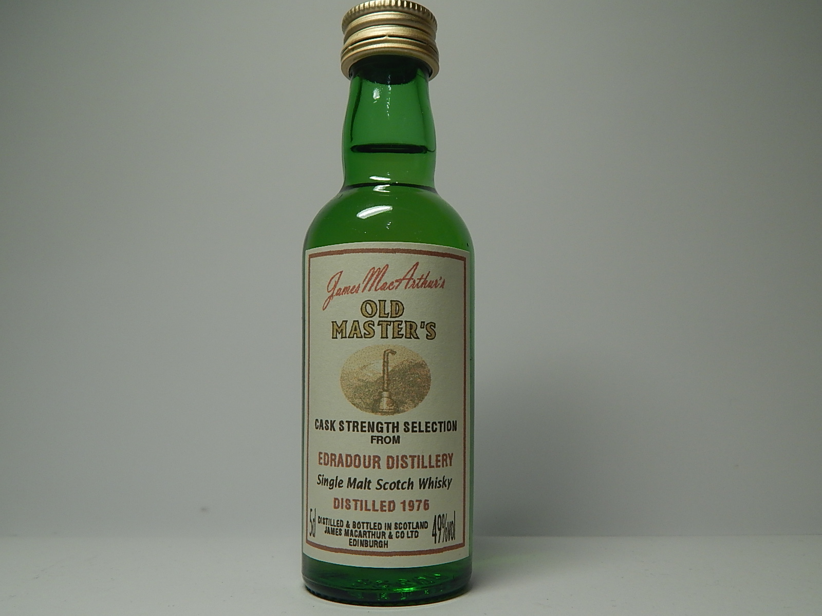 OLD MASTER´S SMSW 1976 "James MacArthur´s" 5cl 49%vol.