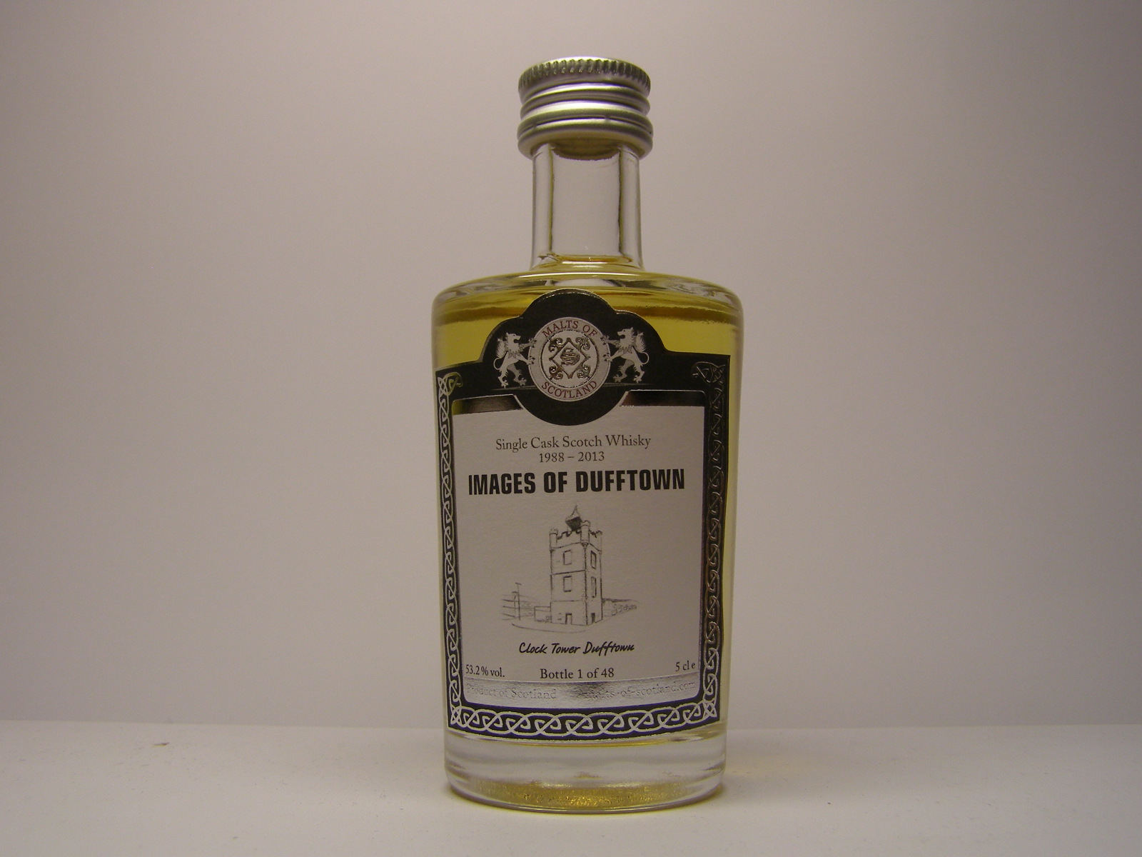 IMAGES OF DUFFTOWN SCSW 25yo 1988-2013 "Malts of Scotland" 5cle 53,2%vol. 