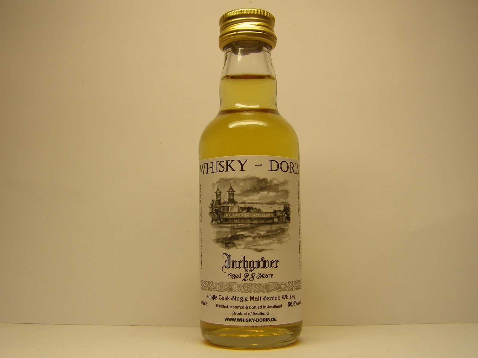 SCSMSW 28yo 1982-2010 "Whisky - Doris" 50mle 56,6%vol. 