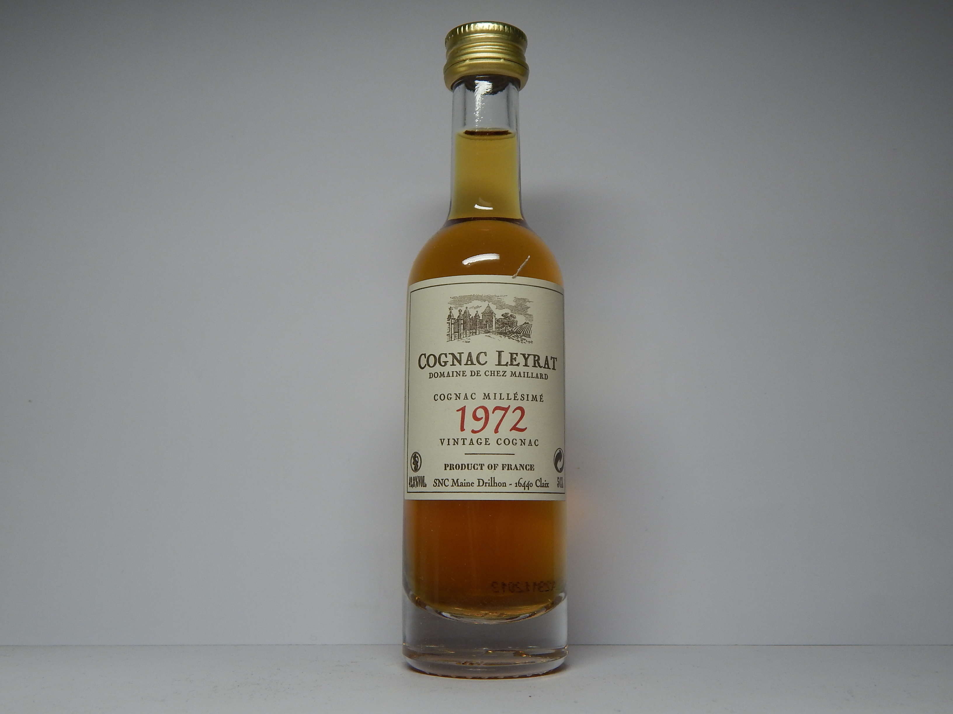 1972 Vintage Cognac