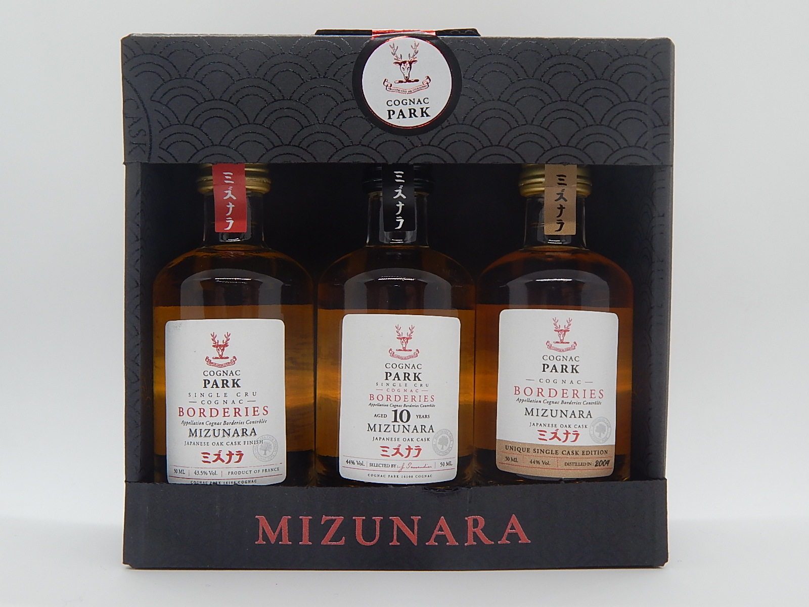 MIZUNARA BORDERIES Set Single Cru Cognac "Japan"