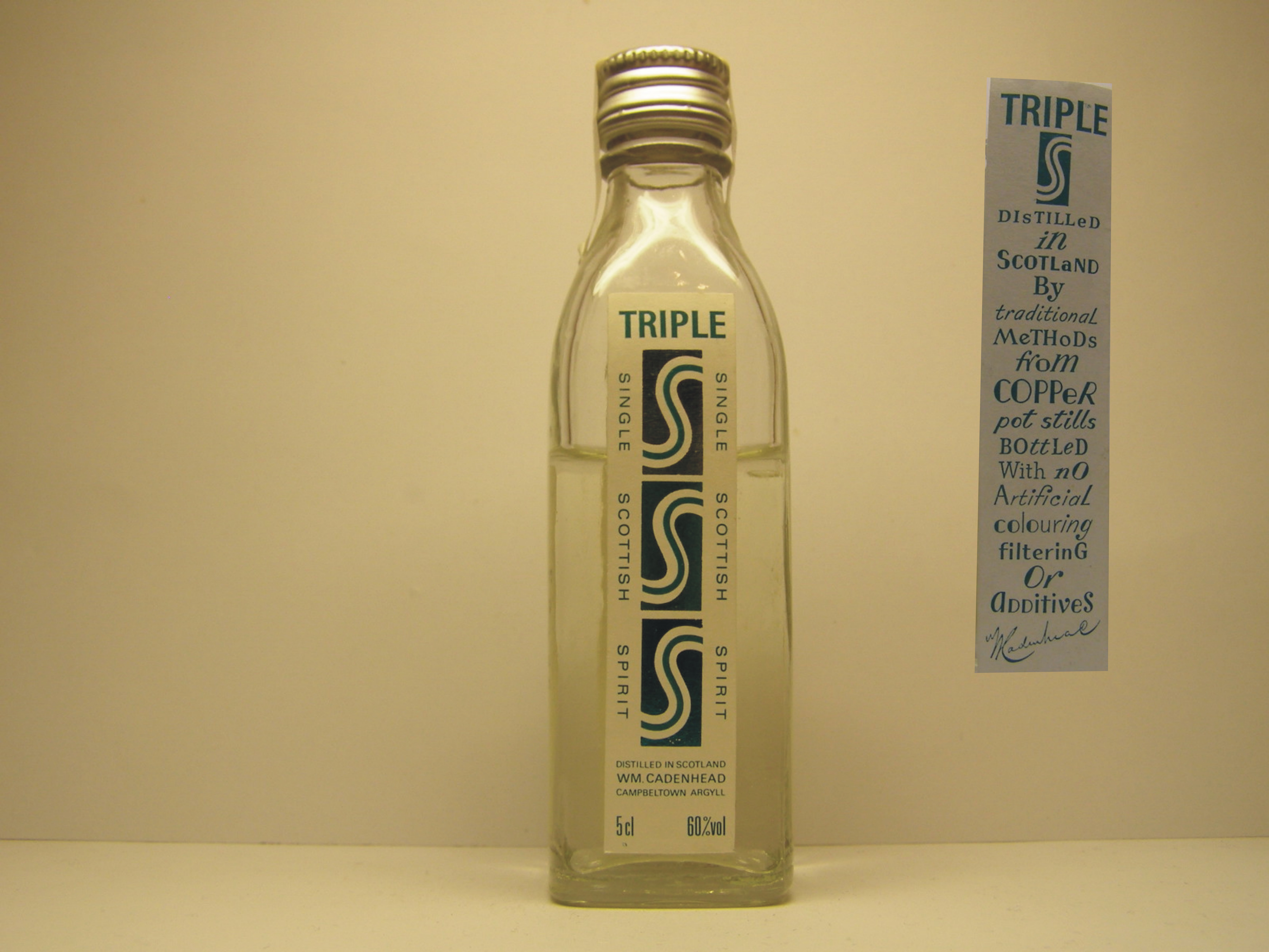 Triple SSS "Cadenhead´s" 5cl 60%vol
