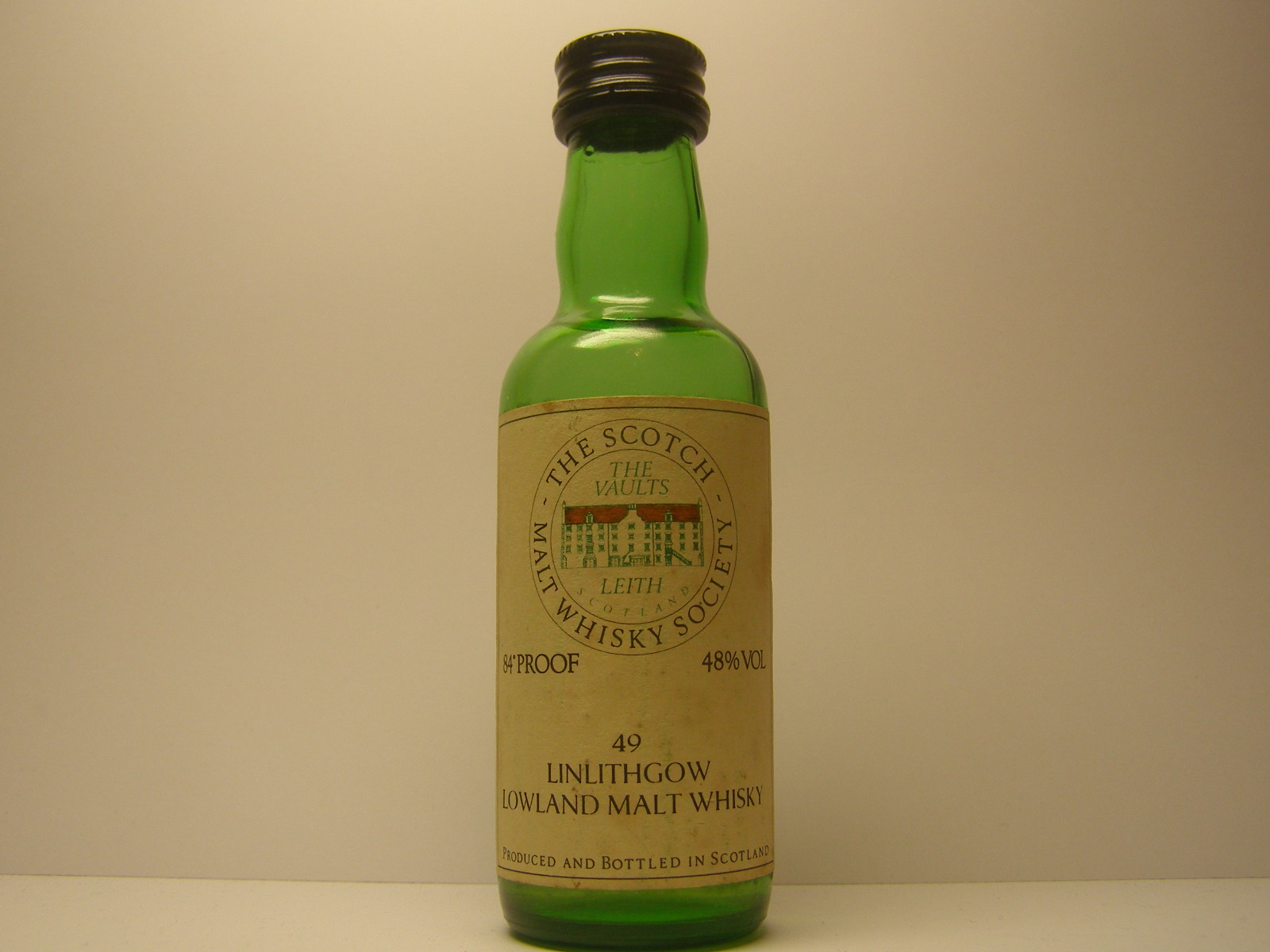 49 LINLITHGOW LMW "Malt Whisky Society" 5cl 84´PROFF 48%VOL
