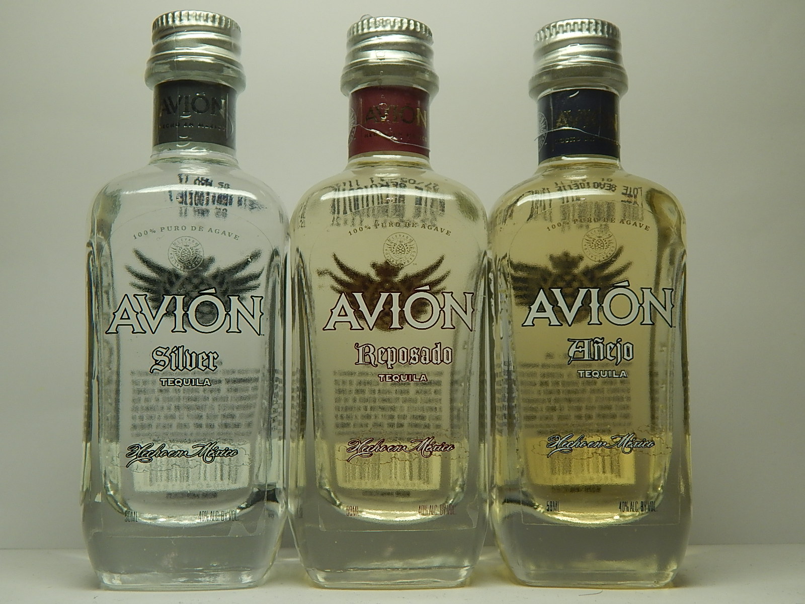 AVION Silver - Reposado - Aňejo Tequila