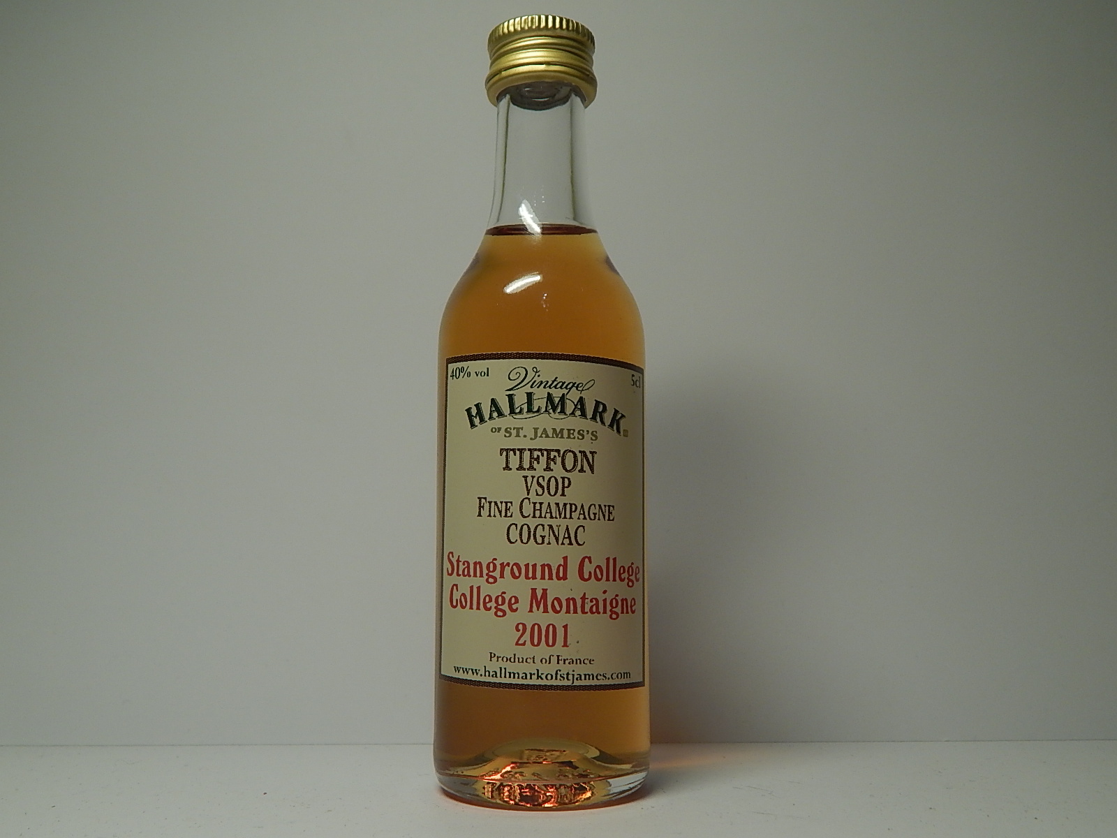 HALLMARK V.S.O.P. Fine Champagne Cognac