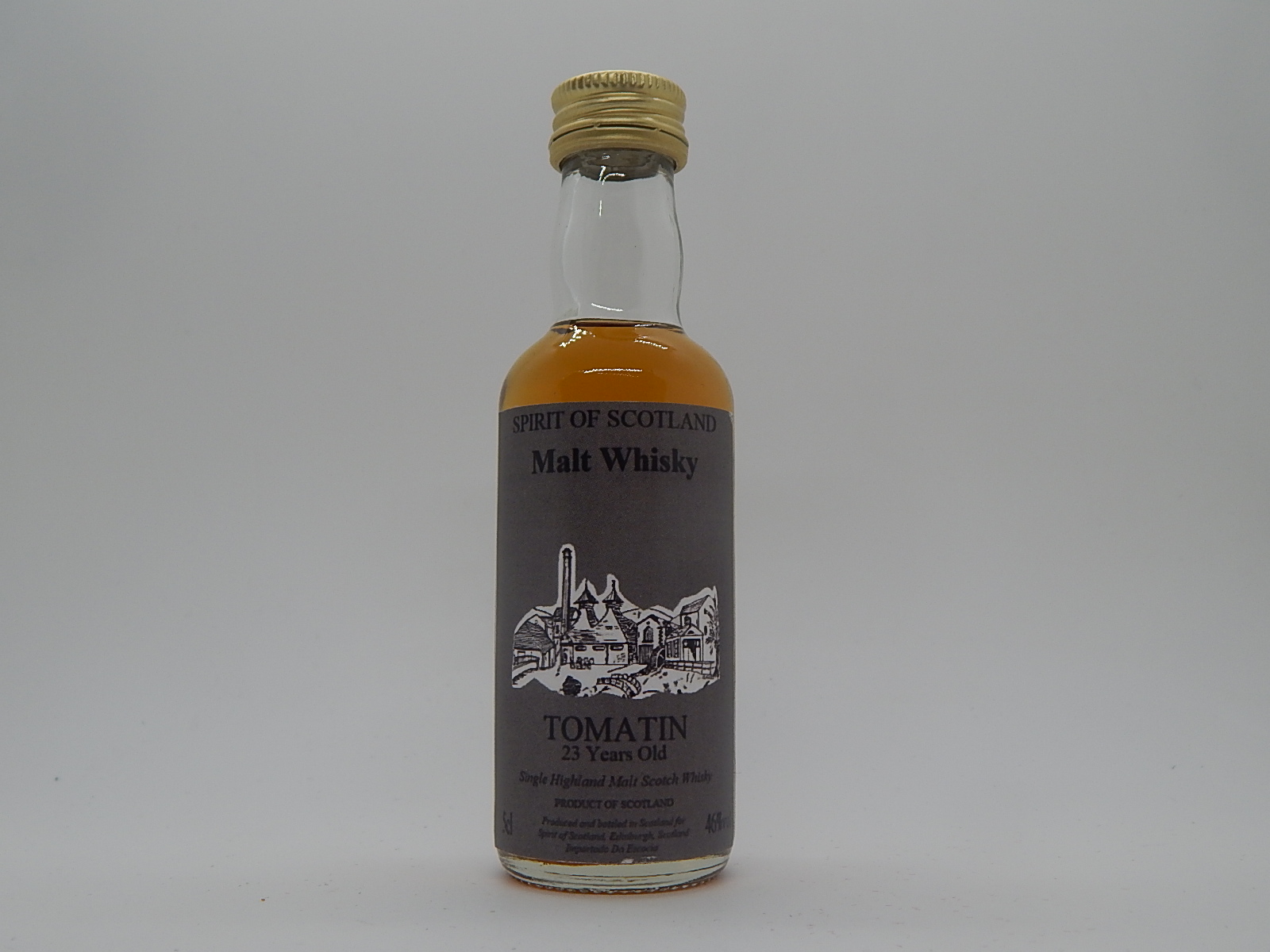 SHMSW 23yo "Spirit of Scotland" 5cl 46%vol
