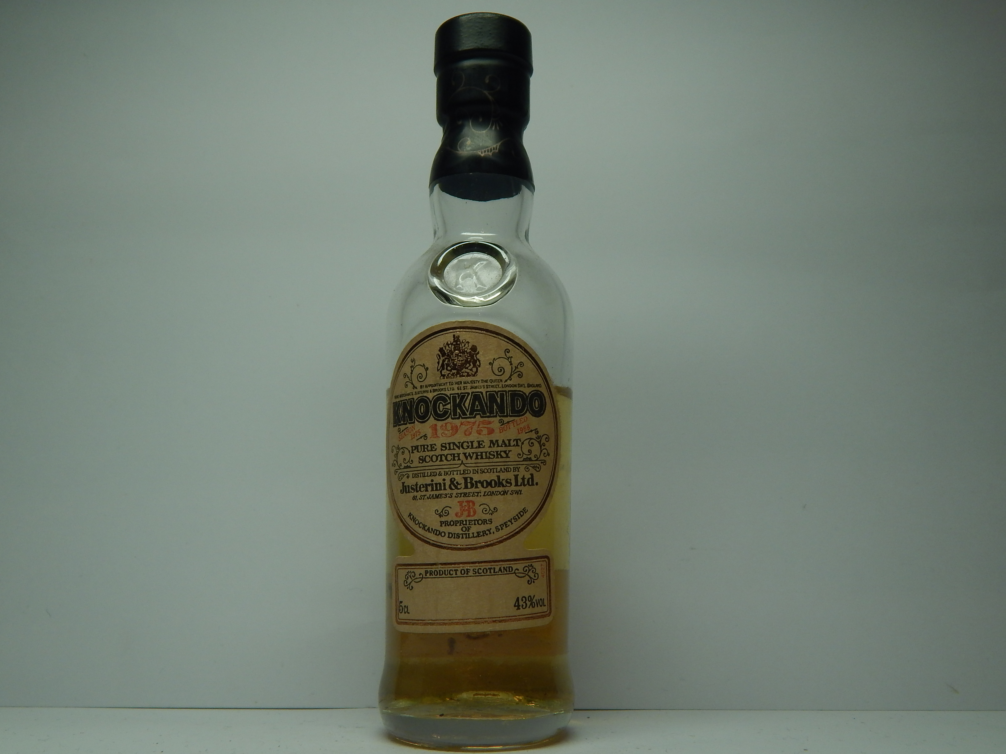 117.KNOCKANDO 1975  Malt Whisky